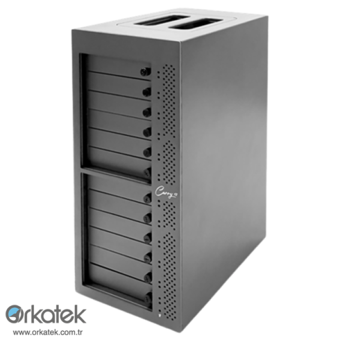 120TB Accusys Gamma Carry 12 Thunderbolt 3 Depolama Ünitesi