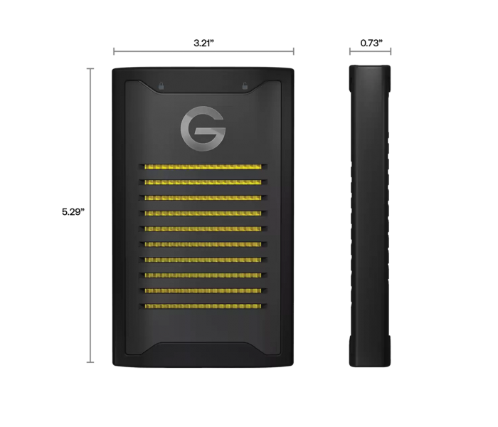 4TB Sandisk Professional G-DRIVE ArmorLock SSD - SDPS41A-004T-GBANB 4TB Sandisk Professional G-DRIVE ArmorLock SSD - SDPS41A-004T-GBANB