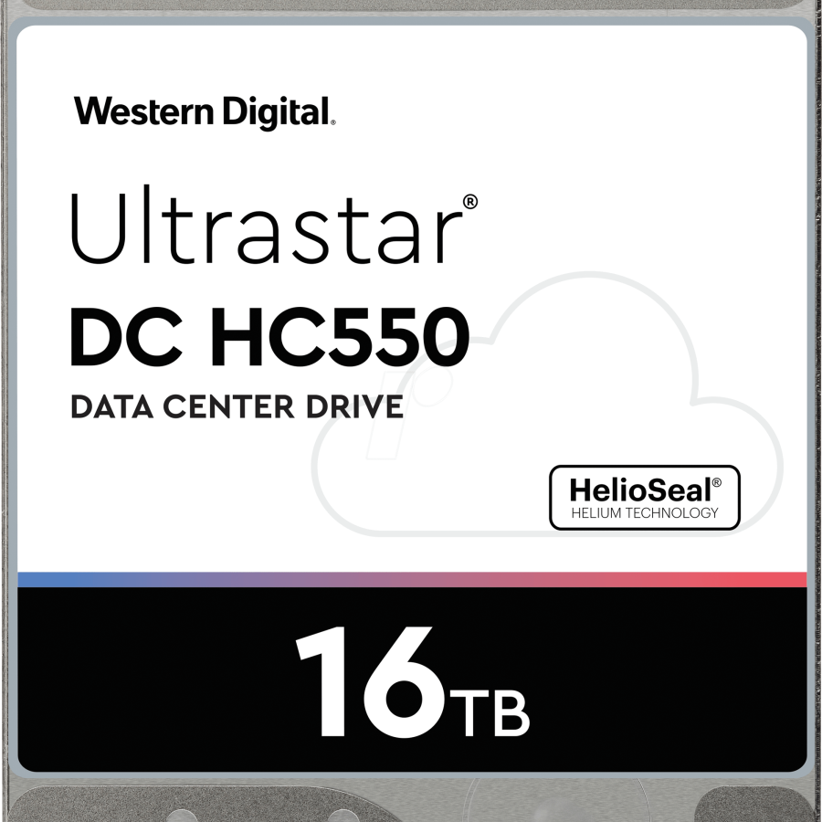 WD UltraStar 16TB DC HC550 3.5" 7200rpm Sata III Dahili Disk 0F38462