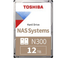 Toshiba N300 12TB HDWG21CUZSVA 3.5 7200rpm Sata III Dahili Disk